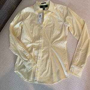 C Wonder button down top